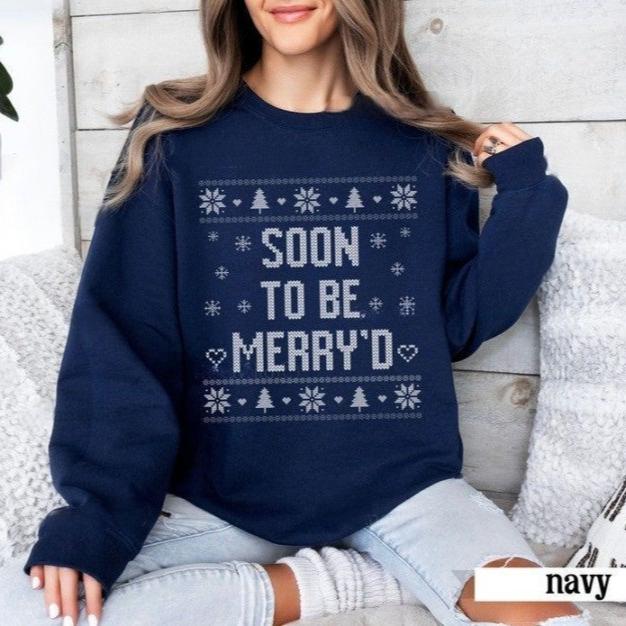 ugly christmas sweater couple soon to be merryd merry bride married christmas matching sweater couples mr and mrs christmas wedding 1730516740178.jpg
