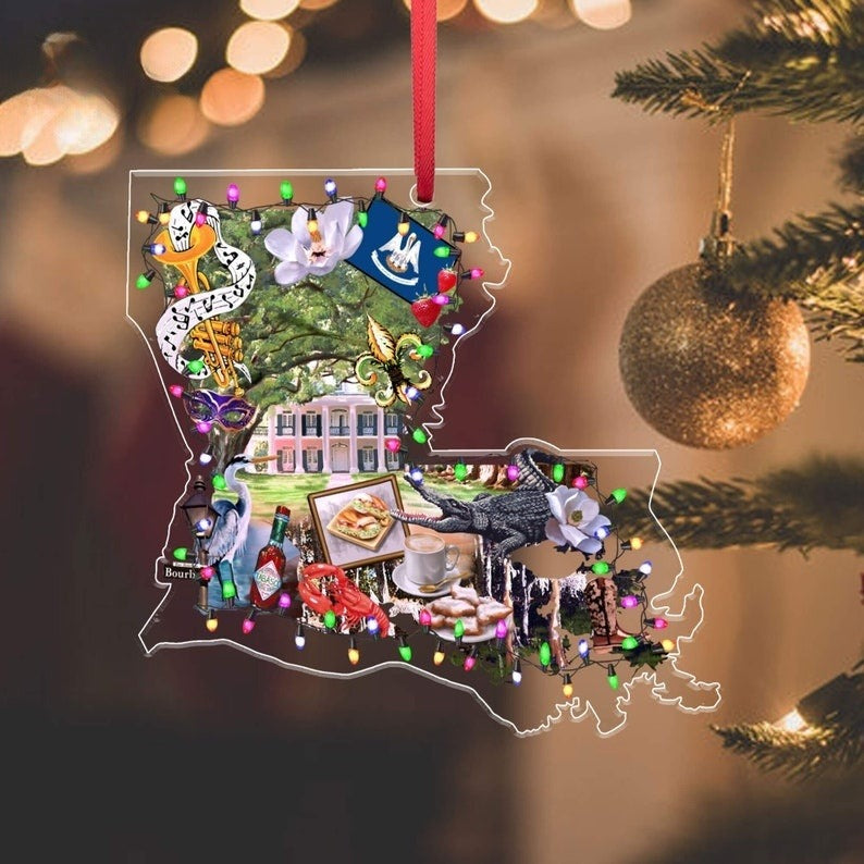 louisiana state acrylic ornament louisiana ornament louisiana is home new orleans fleur de lis purple gold louisiana souvenir 1730521506972.jpg