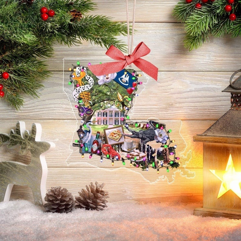 louisiana state acrylic ornament louisiana ornament louisiana is home new orleans fleur de lis purple gold louisiana souvenir 1730521507033.jpg