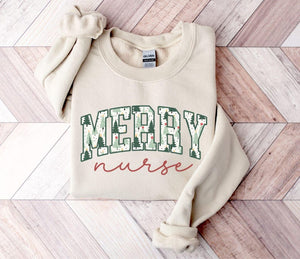 merry nurse sweatshirtchristmas nurse sweaterchristmas nurse crewnecknurse christmas giftregistered nurse giftchristmas gift for nurse 1730796423263.jpg