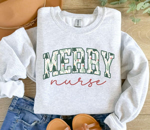 merry nurse sweatshirtchristmas nurse sweaterchristmas nurse crewnecknurse christmas giftregistered nurse giftchristmas gift for nurse 1730796423279.jpg