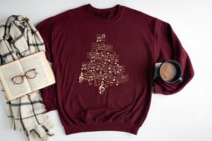 christmas tree music sweatshirt music note tree sweater music lover christmas gift musician mother gift shirt christmas vibes t shirt 1730966568922.jpg