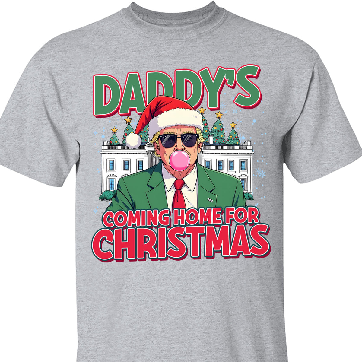 Daddy Coming Home For Christmas, Funny Victory 2025 Christmas, Victory 2025 47th President Sweatshirt Bright 1731033381315.jpg