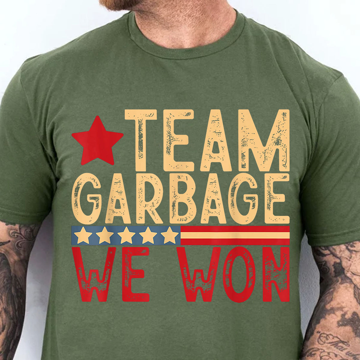 Team Garbage We Won, Team Garbage For Victory 2025 Shirt, Victory 2025 47th Shirt Dark 1731033849636.jpg