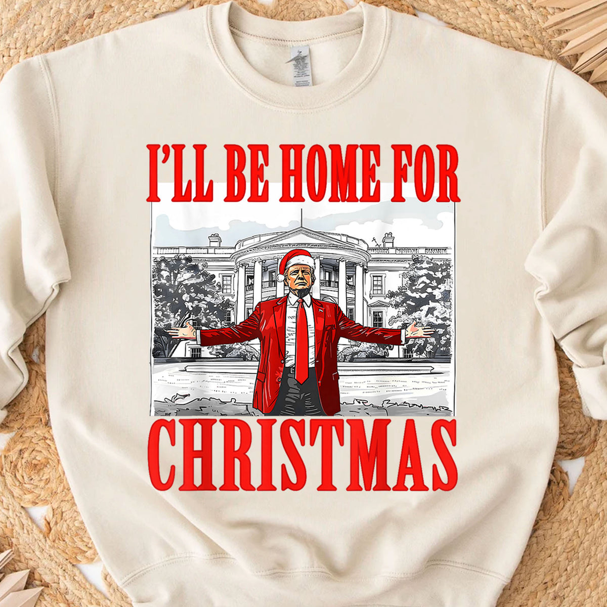 I'll Be Home For Christmas, Christmas Victory 2025 47th Sweatshirt Bright 1731034060258.jpg