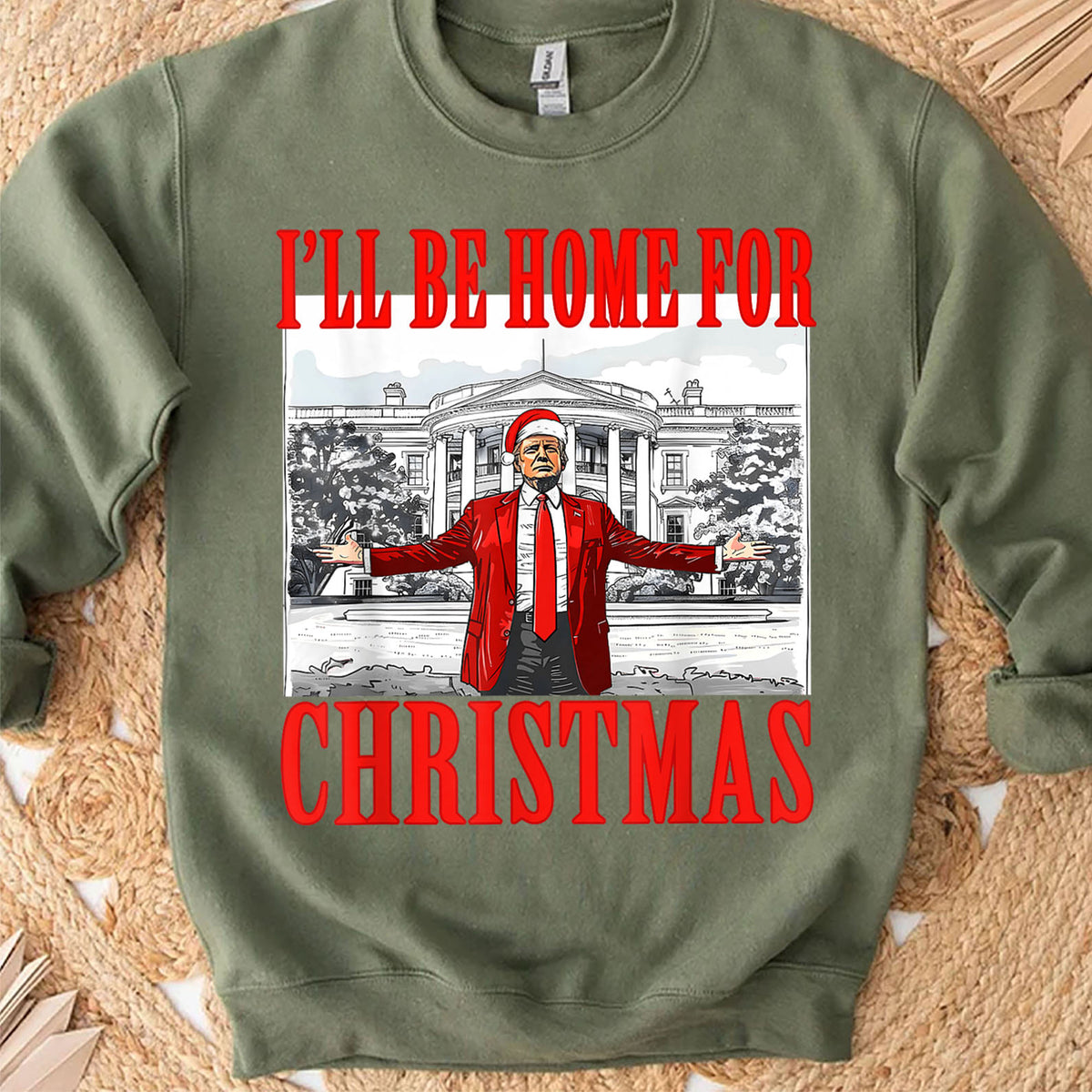 I'll Be Home For Christmas, Christmas Victory 2025 47th Sweatshirt Bright 1731034060260.jpg