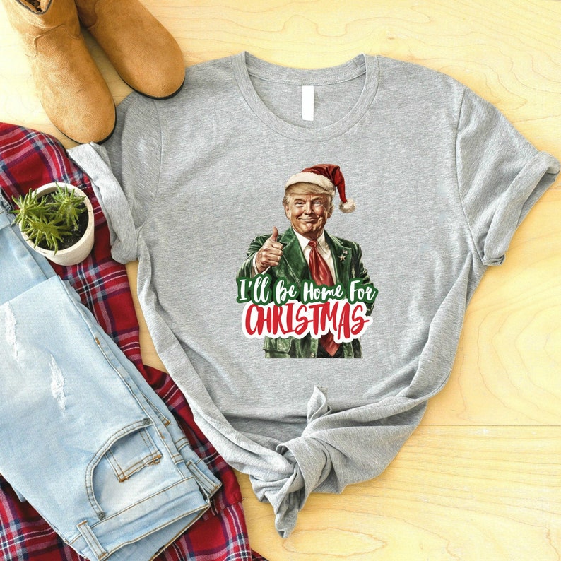 I'll Be Home For Christmas Shirt, Christmas Victory 2025 Shirt, Family Christmas Shirt, Christmas Party Shirt 1731037899681.jpg