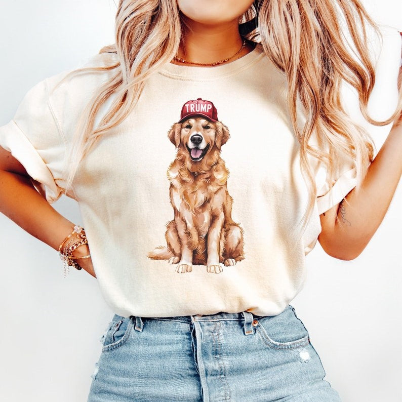 Victory 2025 Golden Retriever, Victory 2025 Shirt, Voting Shirt, Political Shirt 1731049684490.jpg