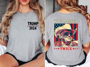 Victory 2025 Shirt, You Missed Shirt, Victory 2025 Tee, Cowboy Tee, Presidential Election, Victory 2025 1731049856413.jpg