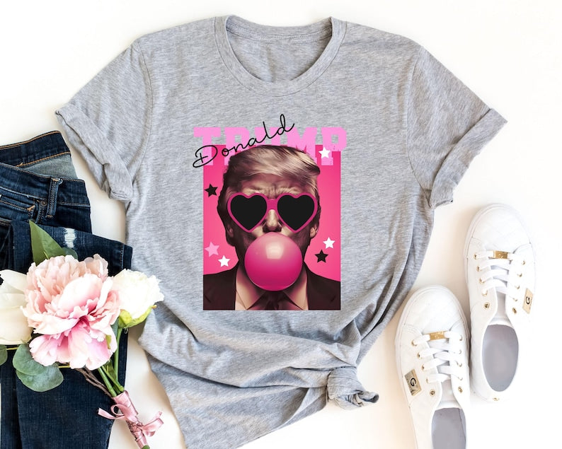 Victory 2025 Shirt - Election Victory 2025 Shirt - Bubble Gum Shirt - Funny Victory 2025 Shirt - Victory 2025 Pink Sun Glasses T-shirt 1731050024917.jpg