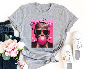 Victory 2025 Shirt - Election Victory 2025 Shirt - Bubble Gum Shirt - Funny Victory 2025 Shirt - Victory 2025 Pink Sun Glasses T-shirt 1731050024917.jpg
