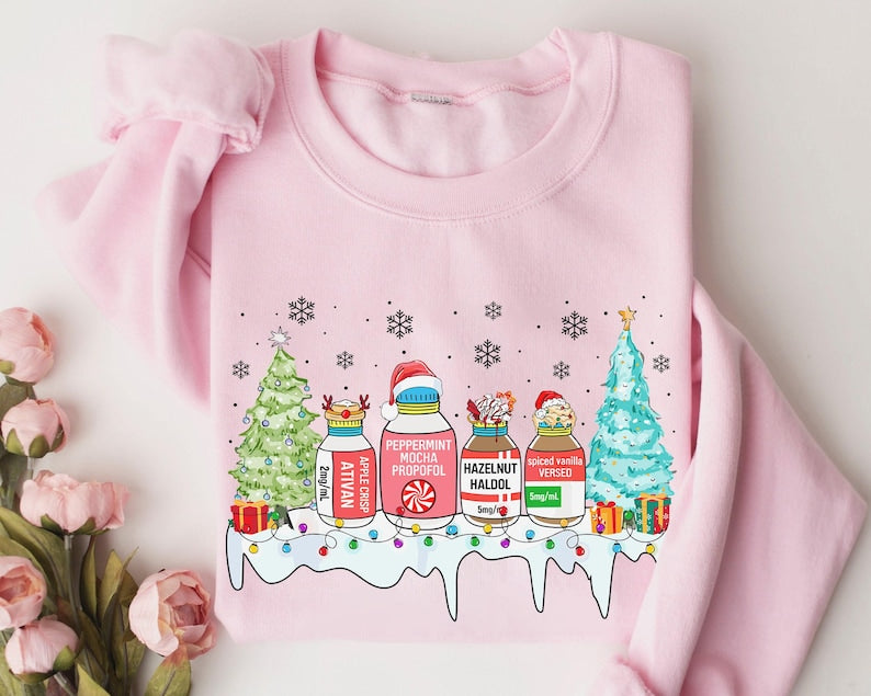 christmas pharmacy sweatshirt retro christmas nurse shirt pharmacist christmas sweatshirt funny nurse christmas shirt xmas gift 1731119648504.jpg