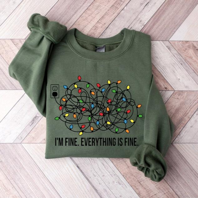im fine everything is fine sweatshirt christmas sweatshirt sweatshirts women christmas sweatshirt women christmas lights sweatshirt 1731731940093.jpg