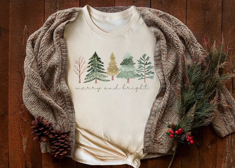 merry and bright trees womens christmas sweatshirt womans holiday shirtchristmas giftchic winter shirtcute holiday teechristmas tree 1731894579921.jpg