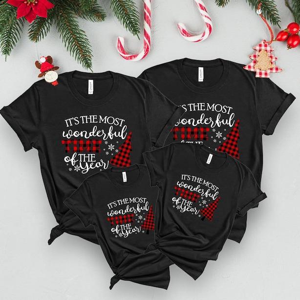 its the most wonderful time of the year shirt matching xmas tees santa sweatshirts family shirts 1731916350049.jpg