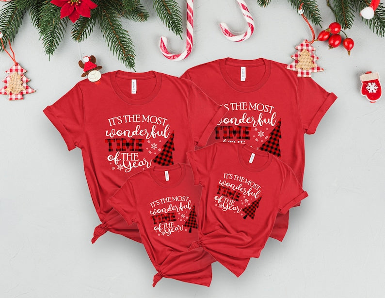 its the most wonderful time of the year shirt matching xmas tees santa sweatshirts family shirts 1731916350124.jpg