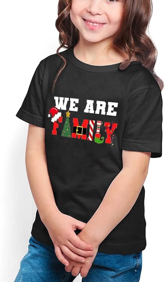 merry and bright shirt christmas t shirts for family couple outfit tee christmas top parent child short sleeves 1731989142682.jpg