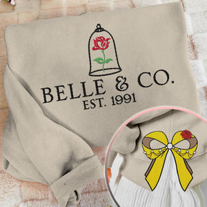 belle beauty princess coquette side bow sweatshirt retro trendy coquete lover sweater bow applique pink girl gifts 1732076049917.jpg