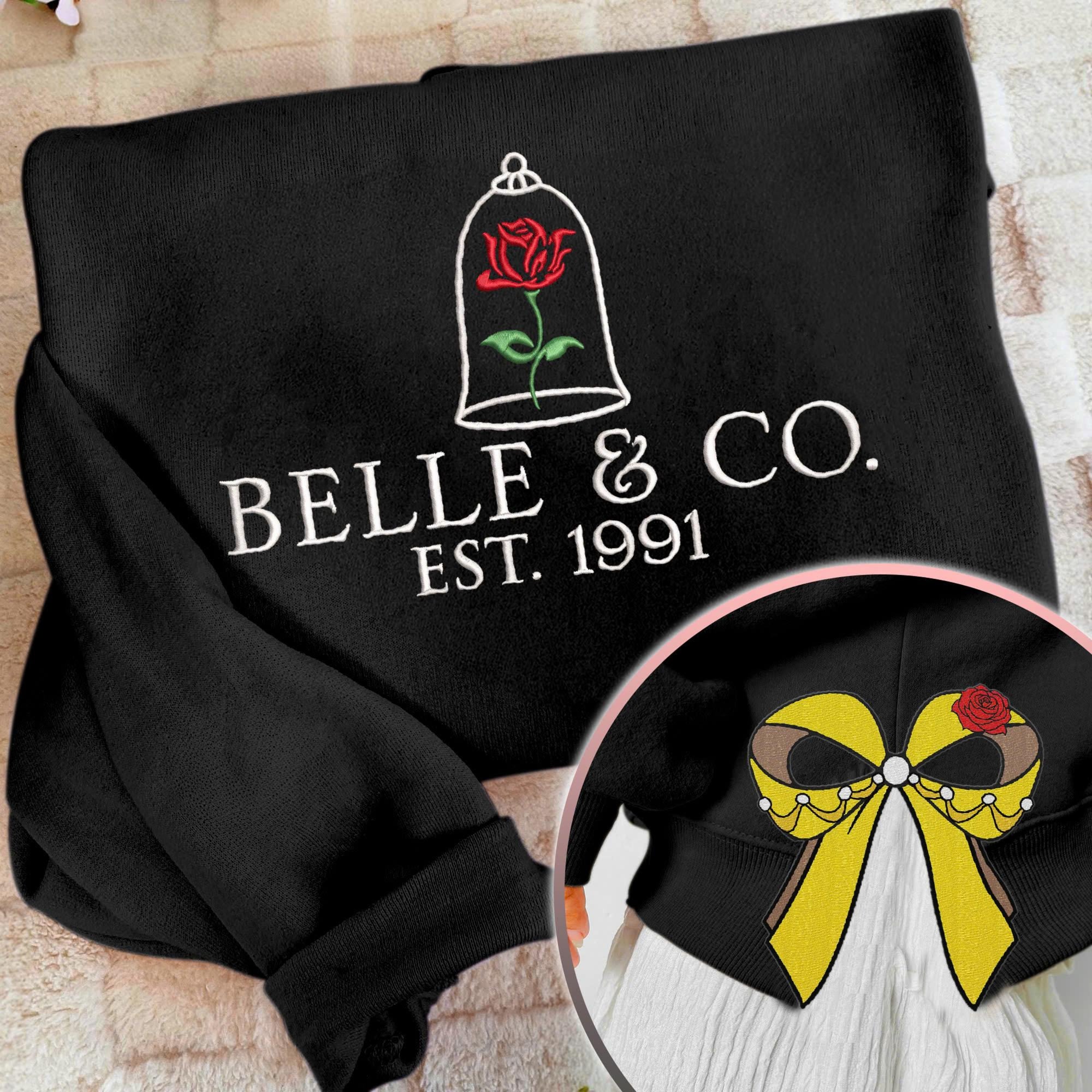 belle beauty princess coquette side bow sweatshirt retro trendy coquete lover sweater bow applique pink girl gifts 1732076049925.jpg