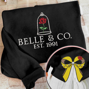 belle beauty princess coquette side bow sweatshirt retro trendy coquete lover sweater bow applique pink girl gifts 1732076049925.jpg