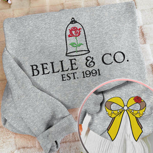 belle beauty princess coquette side bow sweatshirt retro trendy coquete lover sweater bow applique pink girl gifts 1732076049987.jpg
