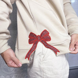 polar express christmas side bow embroidered sweatshirt christmas embroidery polar express crewneck north pole christmas shirt 1732088243647.jpg