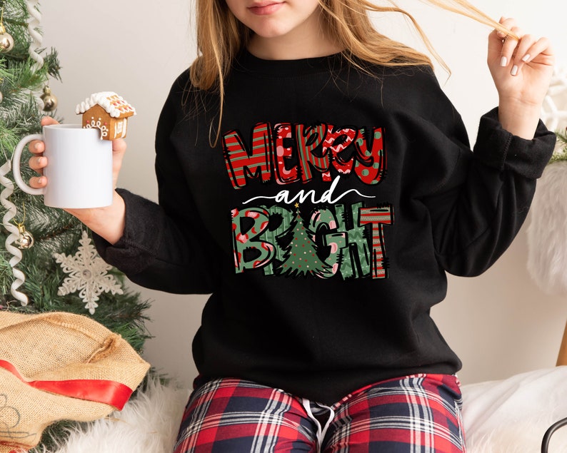 merry and bright sweatshirt christmas shirts family christmas hoodies christmas sweatshirts for women merry christmas sweatshirt 1732160254519.jpg