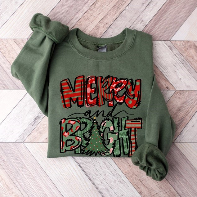 merry and bright sweatshirt christmas shirts family christmas hoodies christmas sweatshirts for women merry christmas sweatshirt 1732160255092.jpg