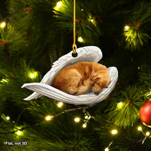 golden retriever sleeping angel dog angel wings golden retriever lovers dog lovers ornament golden retriever christmas ornament 1732178356340.jpg