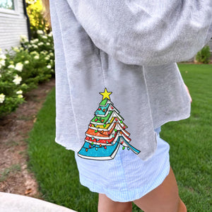 side bow applique sweatshirt embroidery design christmas books bow christmas embroidery sweatshirt 1732262308025.jpg