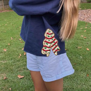 christmas cake bow embroidery sweatshirt 1732519413315.jpg