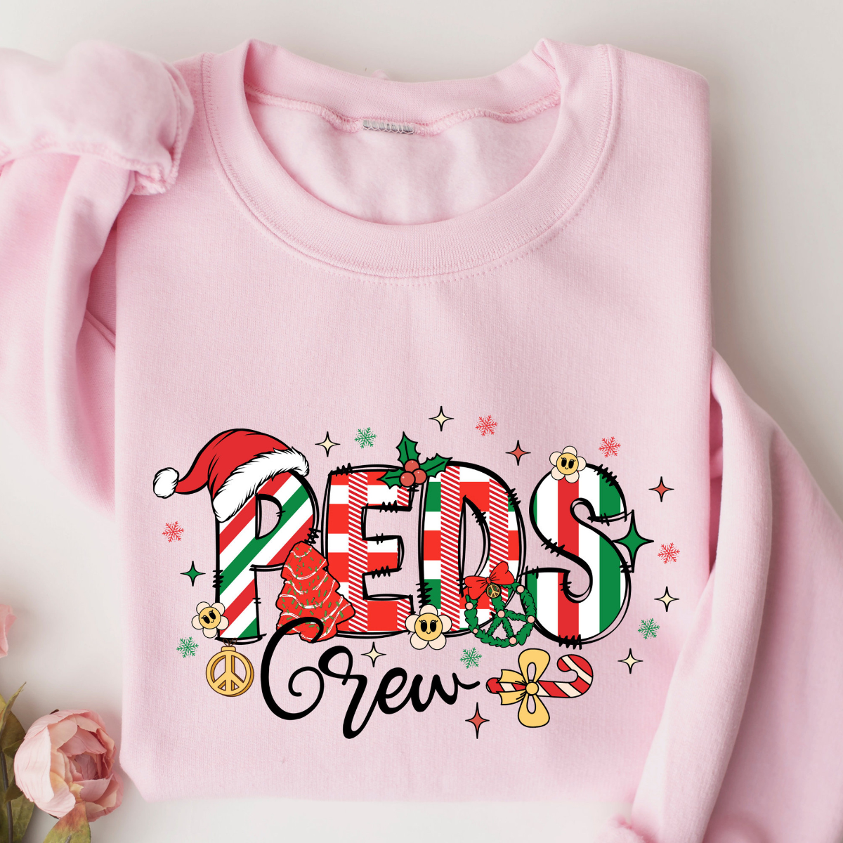 christmas peds sweatshirt christmas pediatrics sweatshirt peds crew shirt peds nurse shirt christmas pediatric nurse giftchristmas gift 1733299146419.png