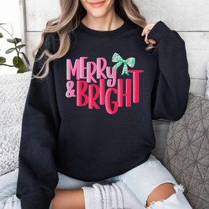 merry and bright christmas sweater christmas shirt for women holiday outfit christmas sweater seasonal fashion gift for her 1733451186724.png