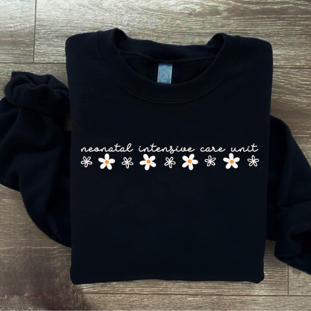 floral nicu nurse sweatshirt neonatal intensive care unit nurse sweater nicu nurse crewneck neonatal nurse gift medical staff apparel 1733458764254.png