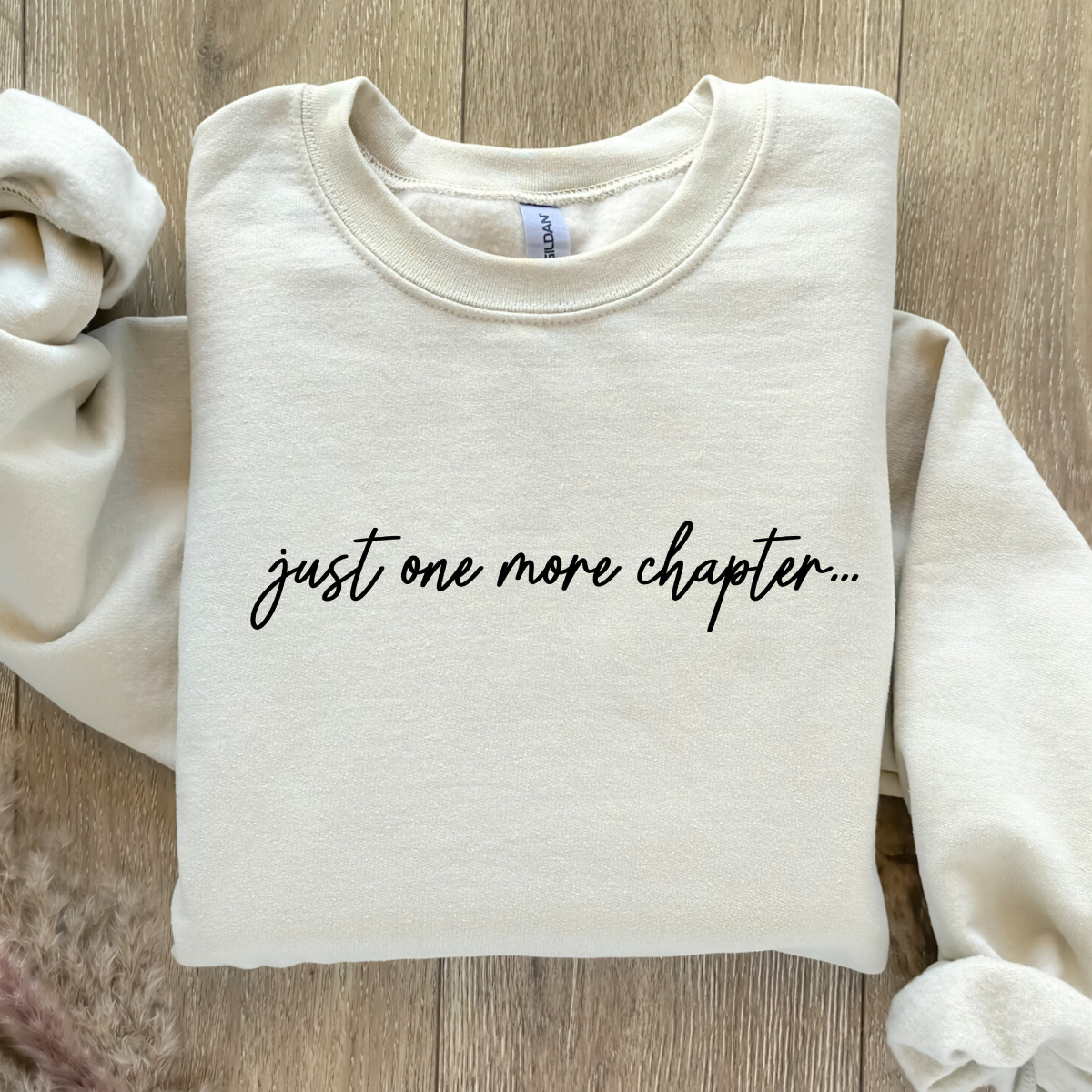 just one more chapter sweatshirt read book sweatshirt book lover gift book quote sweatshirt book club sweater librarian gift bookworm 1735182659659.png