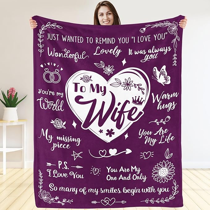 gifts for wife blanket from husband for christmas to my wife wearable blanket birthday gifts for wife from husband anniversary wife gift from husband 1736308510559.jpg