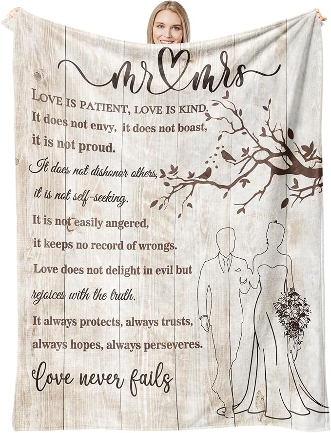 wedding gifts for couples soft blanket bridal shower gifts for bride to be anniversary romantic gifts for her wedding gifts for newlyweds wedding throw blanket 1736323924084.jpg
