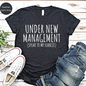 engagement gifts newlywed gift new husband shirt fiance gifts for him husband to be new husband gift engaged tshirt 1736926904114.jpg