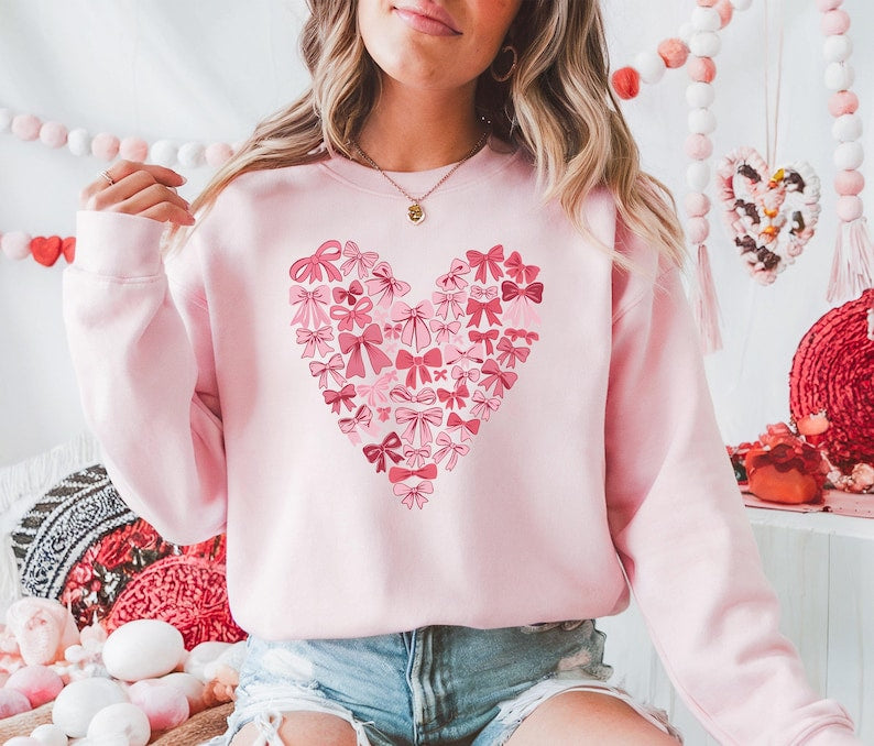 coquette bow valentines day shirt pink bow heart valentine sweatshirt pink bow valentines day shirt retro valentine day bow shirt 1737081822003.jpg