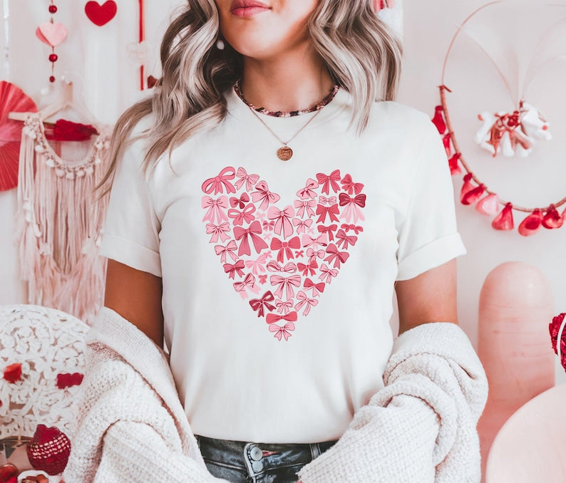 coquette bow valentines day shirt pink bow heart valentine sweatshirt pink bow valentines day shirt retro valentine day bow shirt 1737081822031.jpg