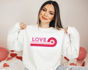 retro love valentines day shirtvalentines day shirts for giftheart shirtcute valentine shirtvalentines day giftvalentines giftlove tee 1737084612309.jpg