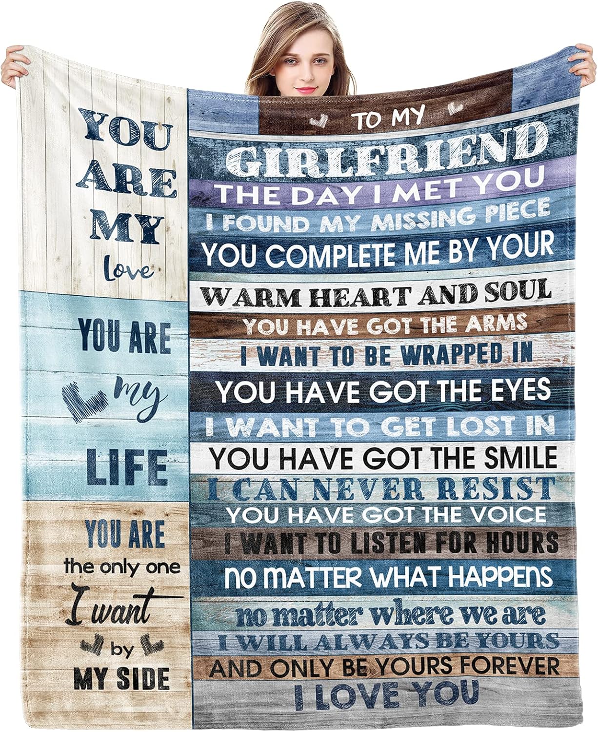 to my girlfriend blanket girlfriend gifts i love you blessing sweet sayings quote throw blankets birthday gifts for her anniversary soft blankets for bed sofa and couch 1737103753168.jpg