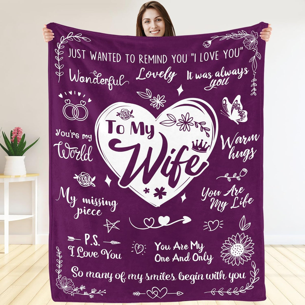 gifts for wife blanket from husband for valentine to my wife wearable blanket birthday gifts for wife from husband anniversary wife gift from husband 1737104257488.jpg