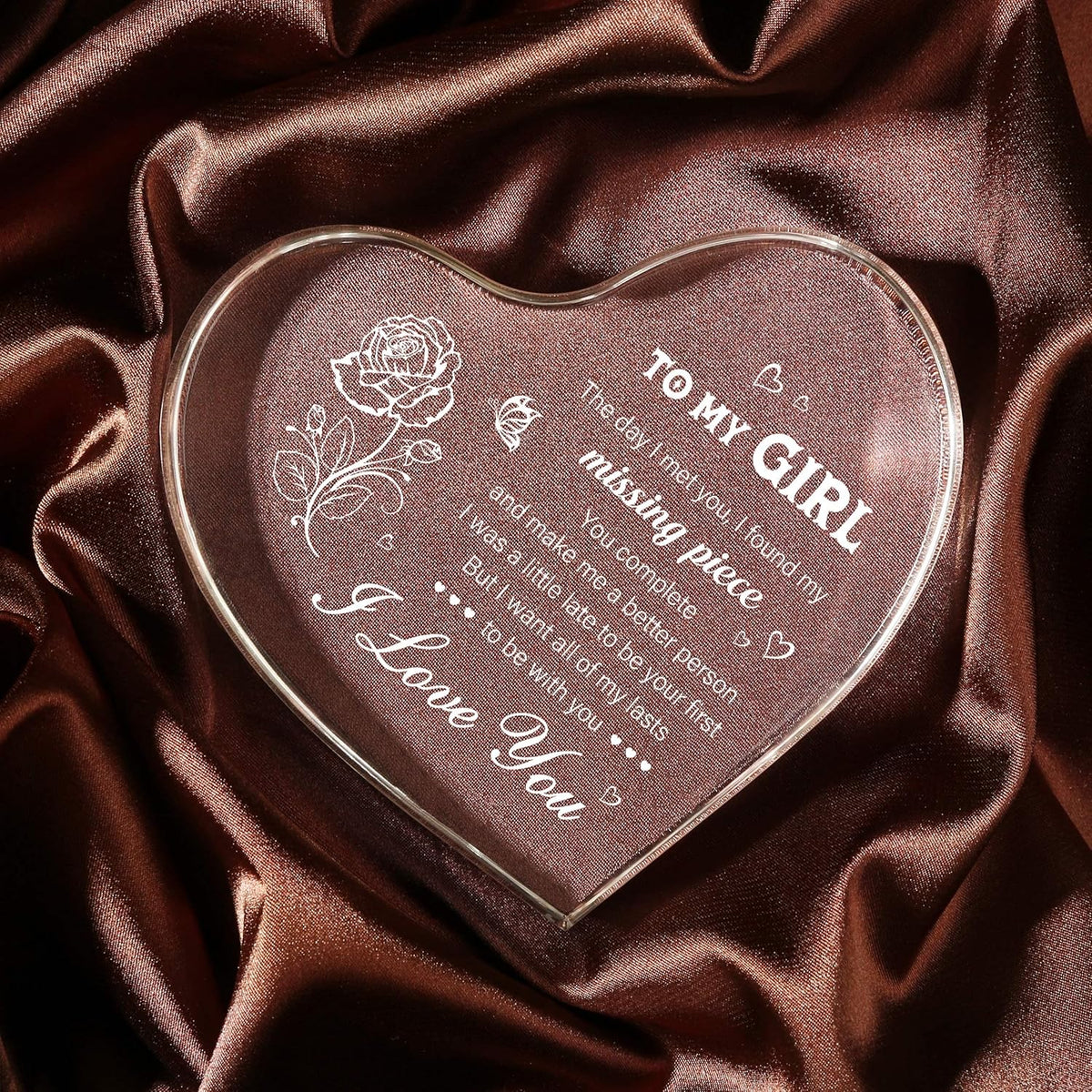 gifts for girlfriend valentines day gifts for her   to my girl heart shaped acrylic plaque   birthday gifts for girlfriend wife i love you gifts for her anniversary gf gifts 1737341878496.jpg