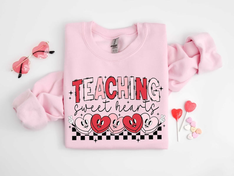 valentines day teacher sweatshirt teaching sweethearts teacher shirts teacher valentines day giftlove teacher shirtvalentines day shirt 1737345622825.jpg