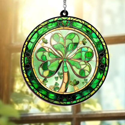 shamrock suncatcher ornament shamrock window hangings irish decor st patricks day decoration irish gift irish ornament shamrock gift 1738920378013.jpg