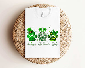 happy st pawtricks day dog paw shirtst patricks day paws shirtdog paw st paddys day shirt gift for dog loverst patricks womans shirt 1739851539425.jpg