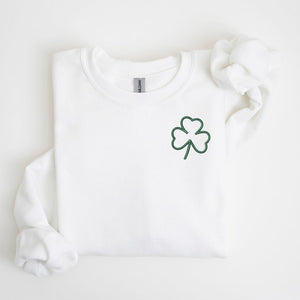 embroidered shamrock clover sweatshirt 1739958198026.jpg