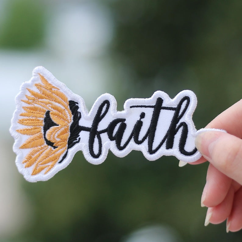faith flower patch iron onsew on embroidered applique patch christian embroidery patches for clothes backpacks hats motivational patch 1740128639492.jpg