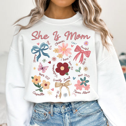 boho floral mama t shirt she is mom sweatshirt mothers day shirt christian mama shirt floral spring shirt mama wildflower coquette 1742870221799.jpg